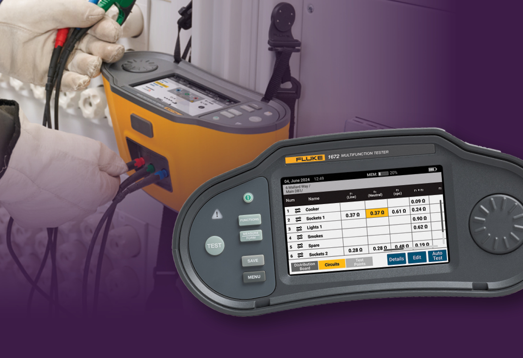 Nieuw! Fluke 1670-serie multifunctionele installatietesters